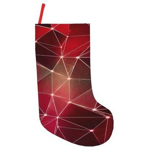 Rode Galaxy Constellation Print Kerst Kousen,Vakantie Party Decoraties