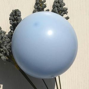 50/100 stuks 5/10/12 inch ballon kan worden gevuld met helium en lucht voor verjaardagsfeestje decoratie bruiloft baby shower speelgoed-macaron blauw-10 inch 100 stuks