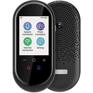 Smart Language Translator-apparaat met 2,4-inch High Definition-touchscreen Ondersteuning 106 talen Nauwkeurige Smart Real-Time Instant voor zakelijk chatten Reizen in het buitenland Decoration