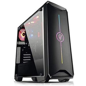 Phoenix Technologies - Factor Zmir - Torenkast - Met Venster - RGB LED - 3 Ventilatoren