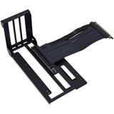 LIANLI A3-mATX Verticale GPU Kit Zwarte Verticale Beugel & PCI-e Gen 4.0 Compatibele Riser Cable Kit A3-1X