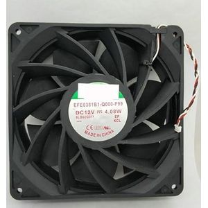 14CM 14038 EFE0381B1-Q000-F99 12V 4.08W 3-DRAADS Koelventilator HZDO