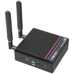 MINIX Fanless Mini PC Windows 11 Pro, Intel i3-N350, NEO Z350-0dB 16GB DDR4 512GB M.2 PCIe Gen3 x 4 SSD Micro Desktop Computer, 4K Dual Display/2.5G LAN, for Business Home Office Multi-Tasking