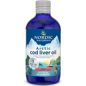 Arctic Cod Liver Oil- aardbeien- Nordic Naturals