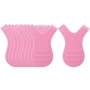 10 Stuks Wimper Extension Perming Curler Perm Lift Wimper Y Borstels roze