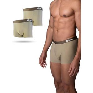 SWORTS Zijden ondergoed voor heren, kaki, M