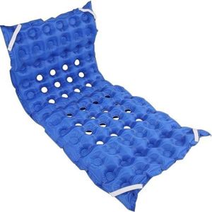 TAUIANE Anti Bedsore Mattress & Pressure Ulcer Prevention Cushion, Manual Inflatable Design with Air Holes, for Bedridden Patients, Post-Surgery Recovery & Home Care,Blue pvc,With Handle