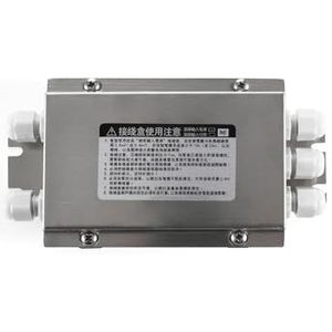 Load Cell Terminal Box Versterker Transmitter, Analoog Digitaal Platform Scale Junction Box 4 IN AND 1 OUT Roestvrij Staal