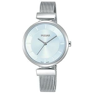 Pulsar Vrouwen analoog analoog quartz horloge met roestvrij stalen band PH8411X1, Goud, armband