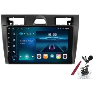Android 15 Autoradio voor F-ord Fiesta Mk5 (2002-2008) 9 inch 2K touchscreen 2000 * 1200 Android hoofdunit multimedia speler met Carplay, GPS-navigatie, BT, 5G WiFi, DSP, SWC,Y3