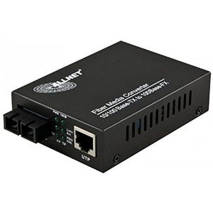 Allnet ALL-NAS200 MC106 SC/100 Mbps Single Mode 1310 nm Zwart Netwerk Media Converter Netwerk Media Converter (IEEE 802.3, IEEE 802.3u, IEEE 802.3, Fast Ethernet – 10Base-T, 100Base-TX, 100Base-FX,