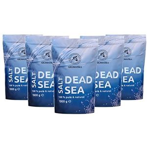 Badzout Dode Zee 5000g Zeezout - Tegen Acne - Droge Huid - Spierpijn - Vermoeidheid - Huidverzorging - Aromatherapie - Anti-Stress - Bad - Spa - Wellness - Ontspanning - Anti-Aging