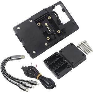 Telefoonhouder Motorfiets Voor Yamaha Voor MT 09 Voor MT09 Voor Tracer 900 2016 2017 Motorfiets Voor Telefoon Standhouder Smartphone Telefoon GPS Navigatie Beugel Navigatie Plaatbeugel (Color : Navig