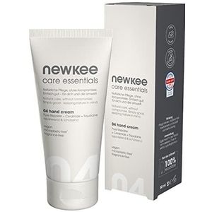 newkee handcrème (50ml), 100% vegan, handverzorging zonder parfum en geurstoffen, door Manuel Neuer en Angelique Kerber