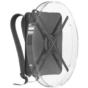Draagbare 3D Hologram Fan Rugzak Reclameapparatuur 3D Holografische Display Projector