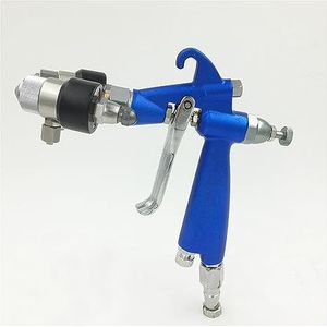 PHASZ Verfspuit SAT1201 airbrush dual action pneumatisch spuitpistool met dubbele spuitmond voor het schilderen van muren drukvoeding automotive auto verfpistool (Kleur : C)