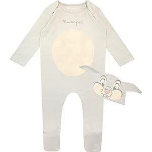 Disney Baby Sleepsuit En Hoed Thumper Grijs 56-68