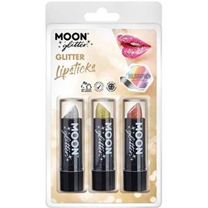 Moon Glitter Holographic Glitter Lipstick,