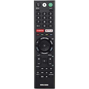 Vsnetwork Universele afstandsbediening voor Sony Bravia Smart TV RMF-TX200P met bediening en spraakfunctie, Netflix-knop, compatibel met RMF-TX300E RMF-TX200E RMFTX300E RMFTX200E