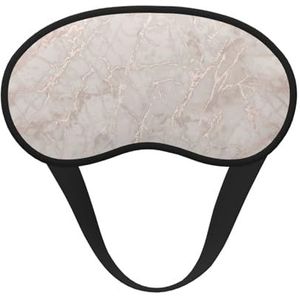 YFSGDLBN Rose Gold Marble Printed Blackout Sleep Mask Soft Eye Mask Sleep Aid Oogmasker