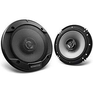 Kenwood KFC-1666S Sport Serie 300W 6.5"" 6-1/2 in 2-weg Flush Mount Car Speaker / 2 luidsprekers, KFC-1666S, ZILVER