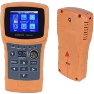 Satellietzoeker SF-710 Satellietzoeker for Satelliet-tv-ontvanger Kleurendisplay DISEqC1.0 Met USB/Kompas Satellietmeter Ondersteuning DVBS/DVBS2