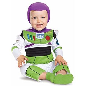 Disney Officiële Buzz Lightyear Kostuum Baby, Toy Story Baby Kostuum Beschikbaar in maten 6 en 12 maanden oude