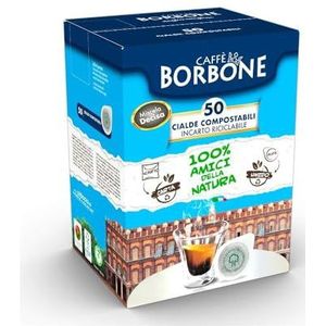 50x Caffè Borbone Decisa ESE 44mm Koffiepads Cialde Italiaanse Caffè