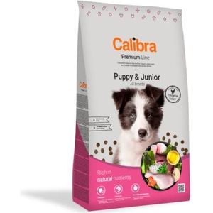 CALIBRA Dog Premium Line Puppy Junior 12 kg, 3600 W, 1 liter, 44 decibel, kunststof