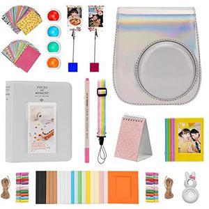 ZUIKAKU - Mini 11 Accessoireset - Bliksem Zilver - Compatibel met Fujifilm Instax Mini 11
