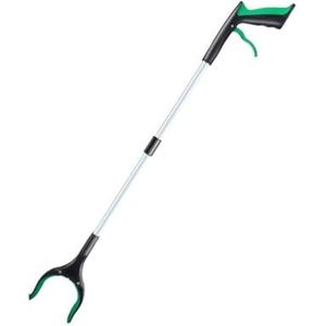 Grijptang Grijper Picker Met Lange Steel Opvouwbare Roterende Grijper Reacher Grijpergereedschap Visserijafvalkiezer Grijptang Antislip(Grün)