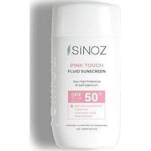 Sinoz, Pink Touch Tone Up Fluid Sunscreen SPF50+/PA++++