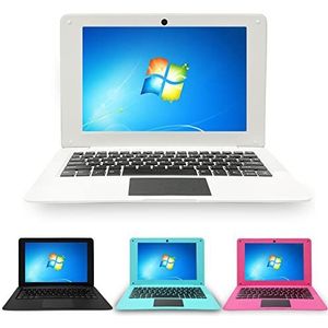 BlueBose 10,1 inch Windows 10 laptop 2 GB RAM + 32 GB laptop ultradunne Atom Quad Core Full HD 1,44 GHz USB 3.0 WiFi HDMI Bluetooth (wit)