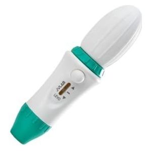 Lab-micropipet, Pipetcontroller Levo capaciteit handmatige pipettor Pette pomp (0,1-100 ml) wordt geleverd met 3,0 um hydrofoob filter(Verde)