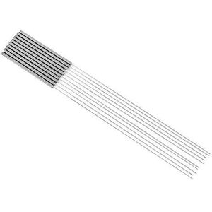 10 stuks / doos reinigingsnaalden 3D-printer 0,4 mm mondstuk voor het reinigen van stalen naaldkit voor alle 0,4 mm mondstukken Reprap, Ultimaker, Makerbot
