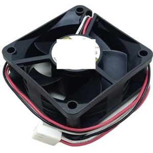 60mm PC-behuizingkoelventilator voor AVC DS06025B12M 6025 met dubbele kogellagers voor DC 12V 0,24A 6cm 3-pins computer-CPU axiaal