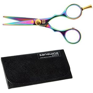 Titanium Snor Schaar en Baard Trimming Schaar, Extreem Scherp - 4.5 inch