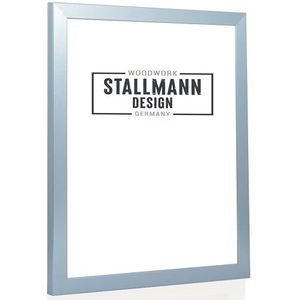 Stallmann Design New Modern Fotolijst, 70 x 70 cm, pastelblauw, elegante lijst voor je foto's en posters