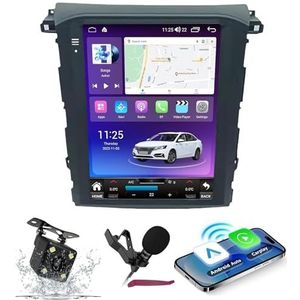 Android 14 Autoradio Navi voor S-ubaru XV Forester (2019-2021) 9.7 ""Vertical Screen Multimedia Player met Wireless Carplay GPS Navigation Bluetooth 5.0 HIFI FM Radio 5G-WiFi SWC MIC,M300s