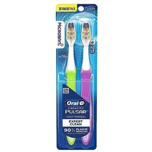 Oral-B - Pulsar - Tandenborstel - Twin Pack - 2 stuks - Waterbestendig