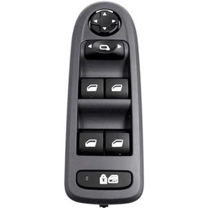 Raambedieningsknop Voor Peugeot 308 508 2007-2013 Voor Citroen C5 Hoofd Raambedieningsschakelaar Linksvoor 96659465ZD 96644915XT 98054508ZD Elektrische ramen(Without)