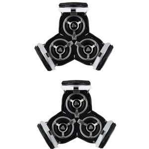 Reservekop RQ12 voor RQ11, RQ10, 1260X, 1280X, 1290X | scheerkopset compatibel met 3D-scheerapparaten RQ1180 en SensoTouch (2 stuks)