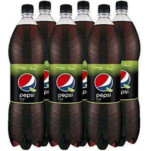 Pepsi Cola Lime (6 x 1,5 liter) Verfrissende cola met limoensmaak