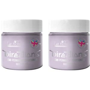 La Riche Directions Semipermanente haarverf, 100 ml, verpakking met 2 stuks (witte toner)