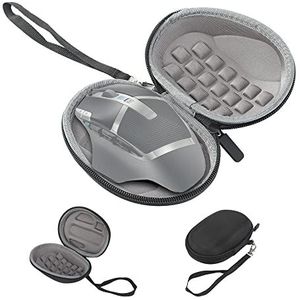 Fututech Harde Opbergtas voor Logitech G602 700S G604 Doos Draadloze Muishoes Stofdicht Waterdichte Beschermhoes Anti-Vervorming Anti-Kras