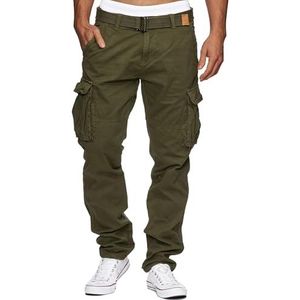 INDICODE JEANS Broek 'William'  kaki