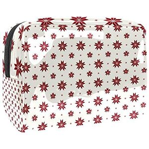 Gele de Zak van de de Zak van de Bloemmake-up van de Zak Reis, Multi kleuren 02, 18.5x7.5x13cm/7.3x3x5.1in, Schoonheidskoffer