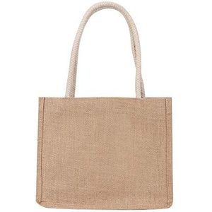 Jute draagtas, waterdichte niet-plakkerige mooie draagbare tas Stijlvol voor thuis voor professioneel gebruik om te winkelen voor algemeen gebruik(m)