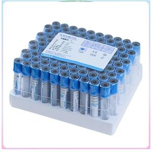 100 stuks anticoagulans bloedstolling natriumcitraat plastic buis steriele negatieve druk vacuüm blauwe dop buis,Zwaar uitgevoerd(DN100 4inch)