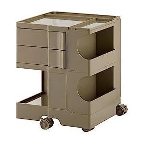 Kluisje, kunststof lade opslag, hoge kast, badkamer kluisjes, kleine kluisje, onder bureau opbergkasten, slaapkamer dressoir, geschikt voor keuken, woonkamer, slaapkamer, ingang (kleur: beige, maat